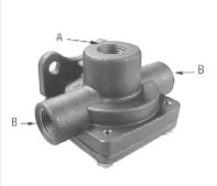 VALVULA DESCARGA RAPIDA 1/4 X 3/8 X 1/4