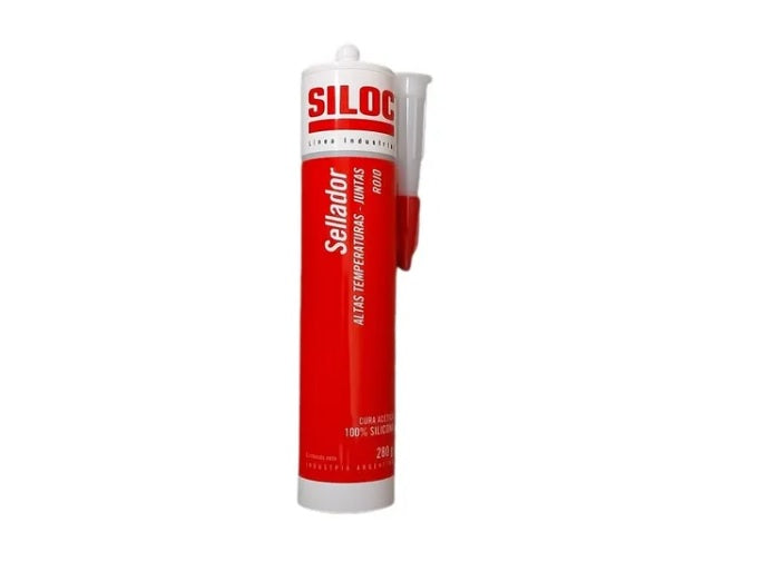 SILOC ROJO ALTA TEMPERATURA SELLADOR JUNTAS 280GR